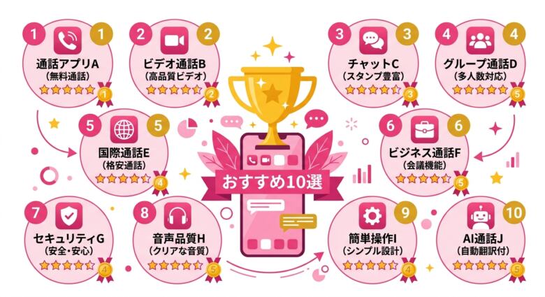 オナ電におすすめのアプリ・サイト10選【目的別】
