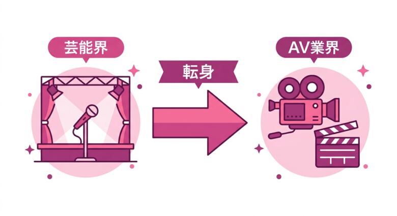 芸能人からAVに転身するケースが増えている背景