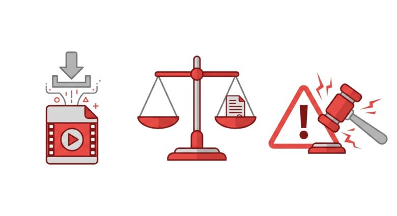 MissAVのダウンロードは可能だが違法リスクがある【結論】