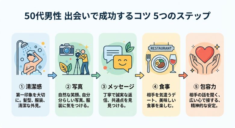 50代がセフレを作るための成功のコツ5つ