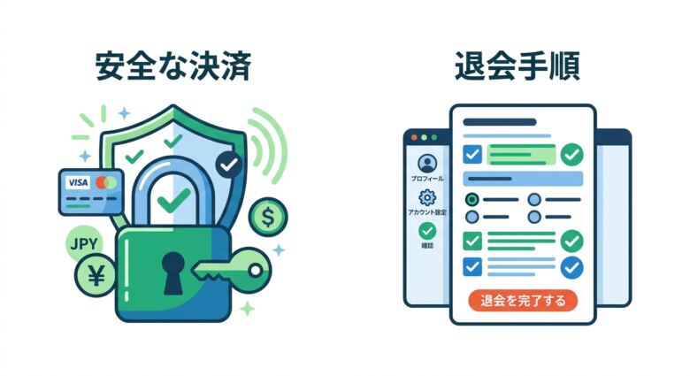 SexLikeRealの安全性と退会・解約方法