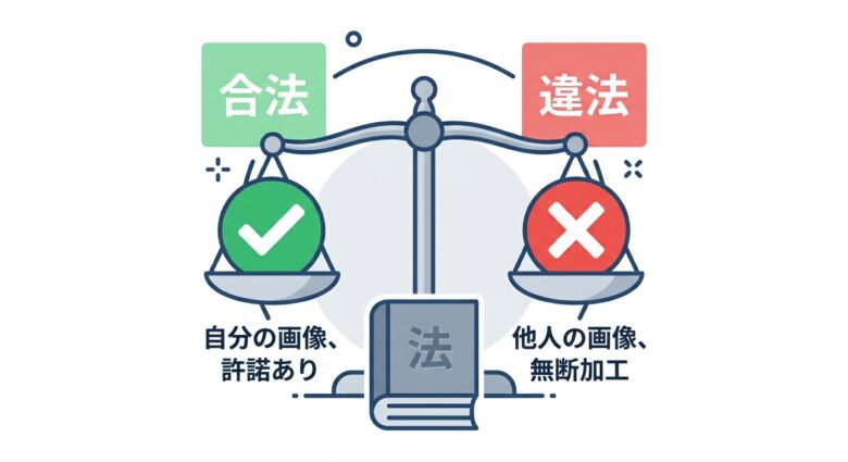 服脱がすサイト・アプリは違法?法律面のリスクを確認