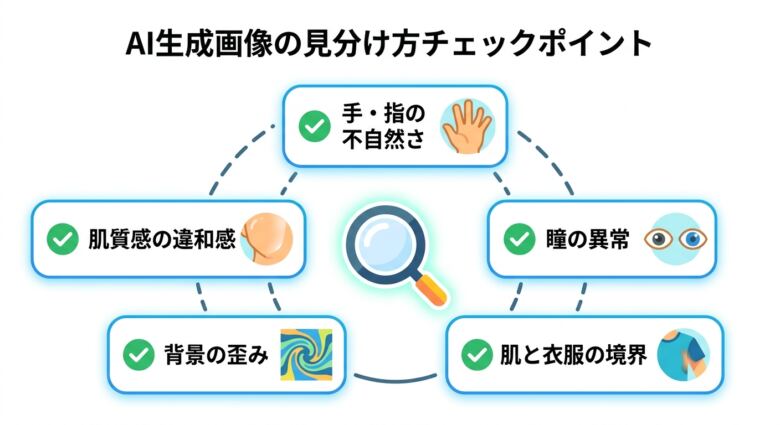 ヌードAI生成画像の見分け方と検出技術