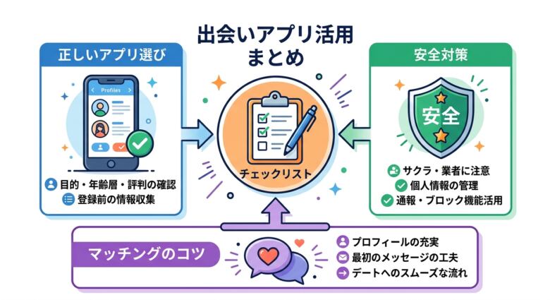 ヤリモクアプリの選び方を理解して安全に出会いを楽しもう