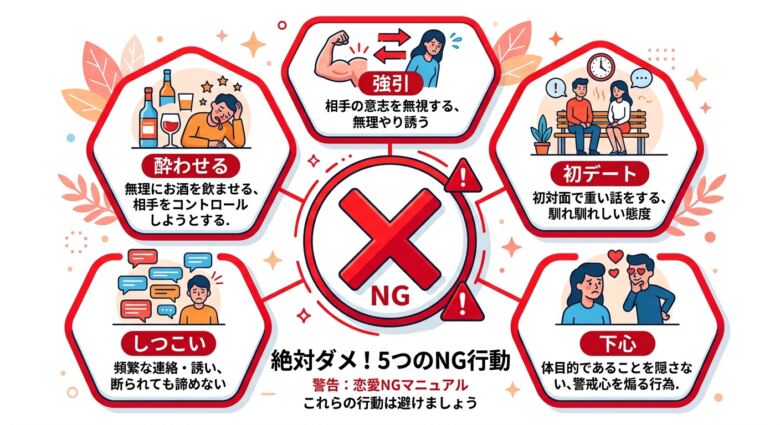 ホテルへの誘い方でやってはいけないNG行動5選