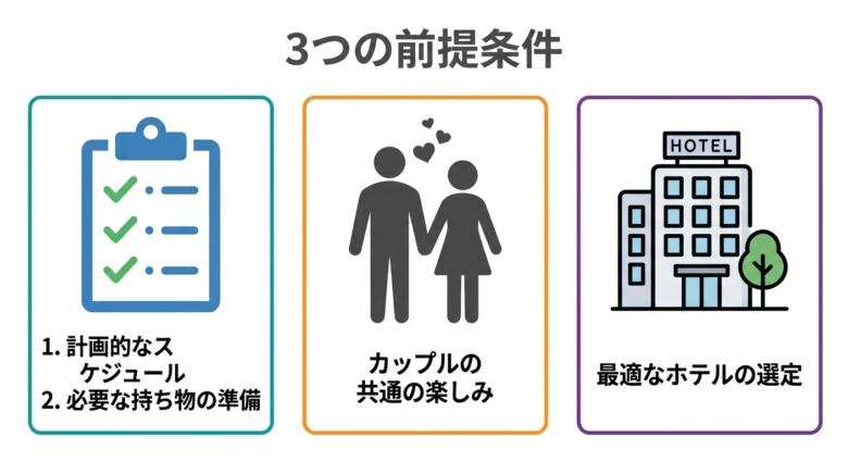 ホテルへの誘い方で最も大切な3つの前提条件
