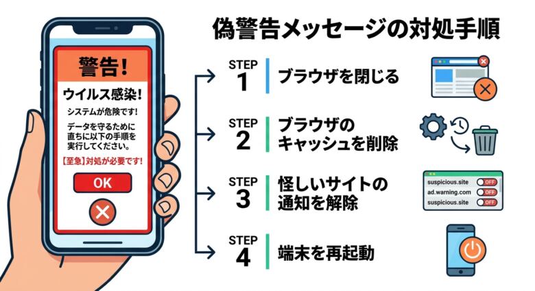 javmixで偽警告・不審な広告が出たときの対処法