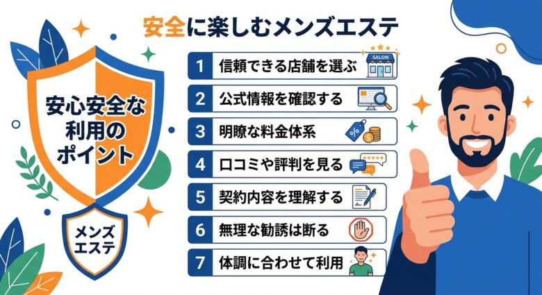 メンエスの裏オプを正しく理解して安全に楽しむポイントまとめ