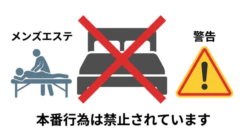 メンズエステで本番行為はできるのか【結論】