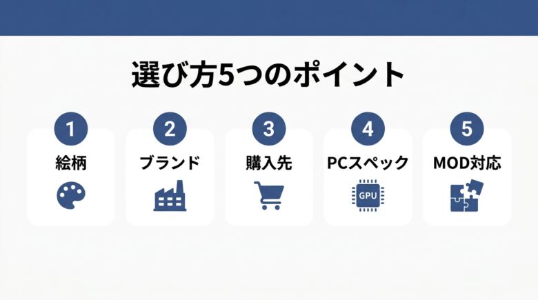 3Dエロゲの選び方|購入前に押さえる5つのポイント