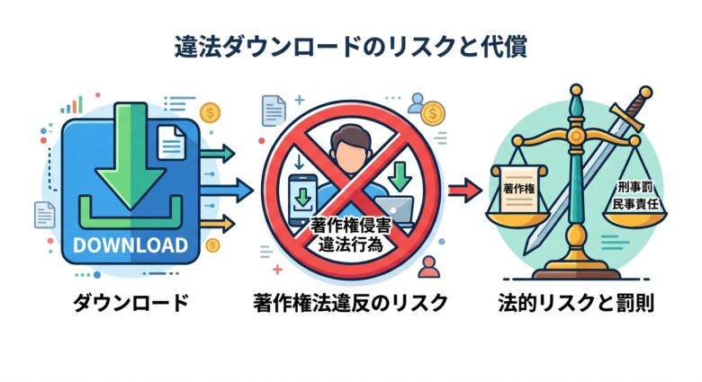 AstalaVRのダウンロードは違法?法的リスクを解説