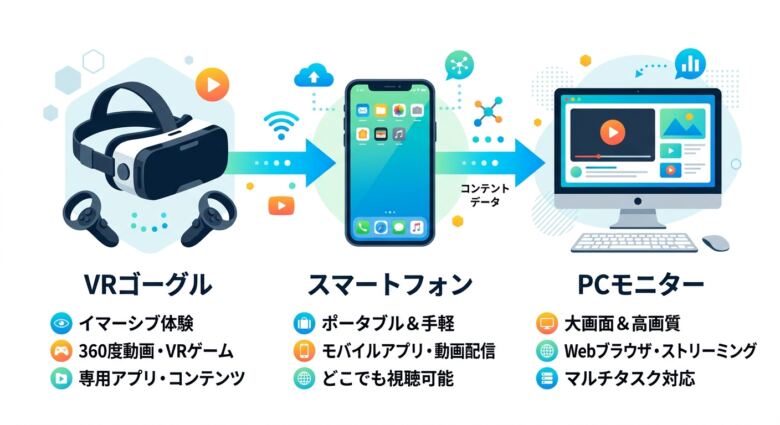 AstalaVRの使い方|デバイス別の視聴方法