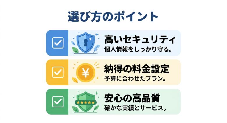 Nudefusionの代替サイトを選ぶ際のポイント