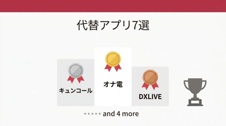 斎藤さんよりエロ目的で使えるおすすめ代替アプリ7選