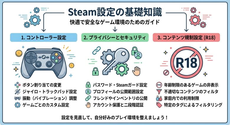 Steamでエロゲを楽しむための基礎知識