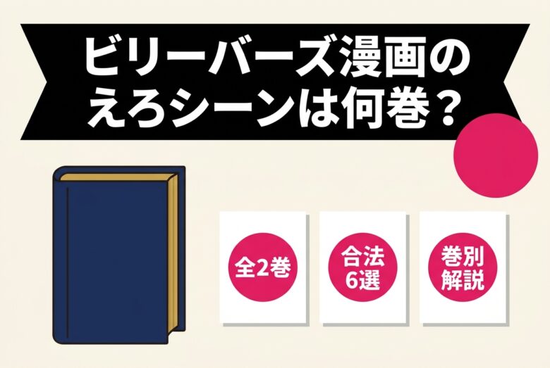 ビリーバーズ漫画のえろシーンは何巻?合法で読める電子書籍6選も解説