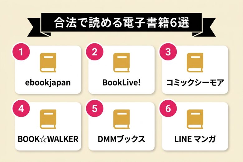ビリーバーズを合法で読める電子書籍6選