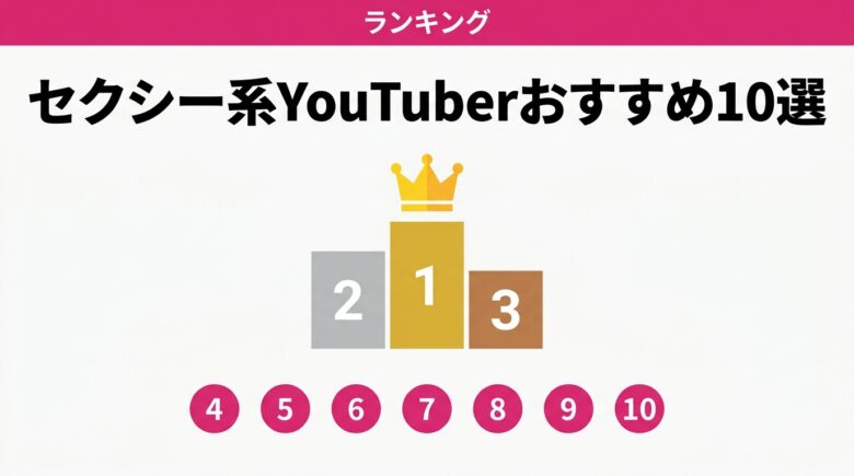 セクシー系YouTuberおすすめランキング10選