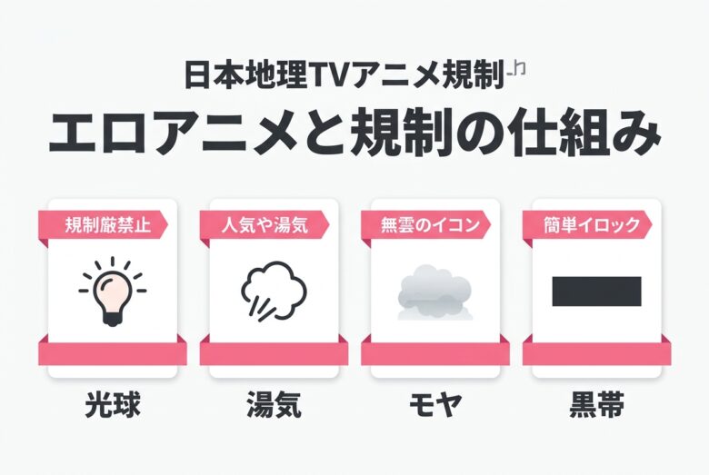 地上波エロアニメの定義と規制ルールの全体像