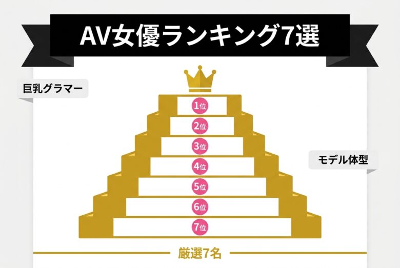 エロい体のAV女優おすすめランキング7選