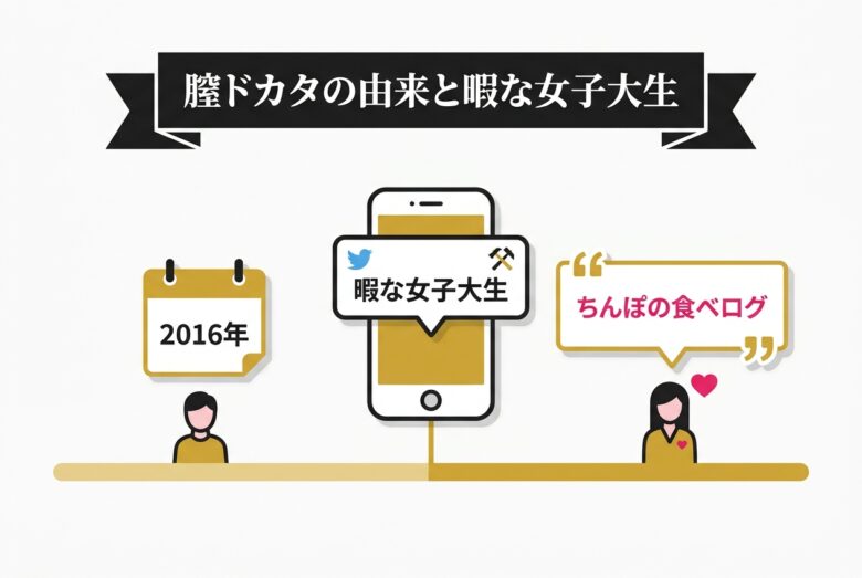 膣ドカタの由来と暇な女子大生