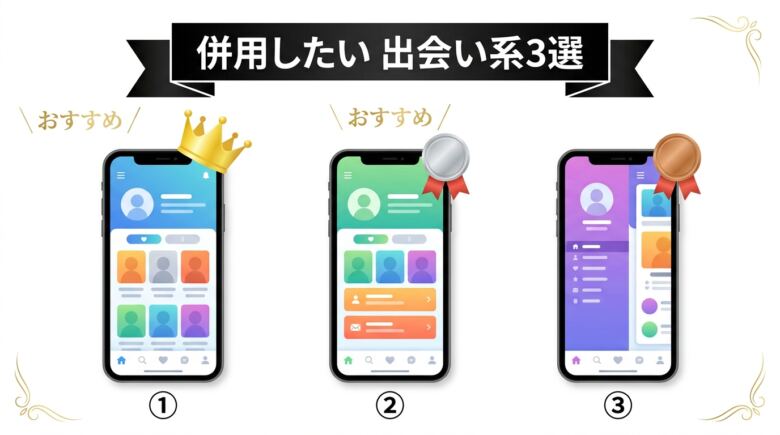 イククルと併用したいセフレ向け出会い系3選