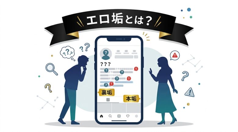 インスタのエロ垢とは?意味と現状