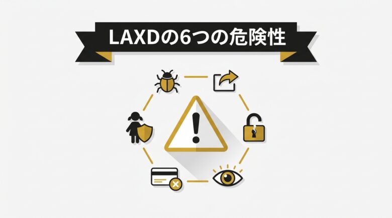 LAXDを利用する6つの危険性