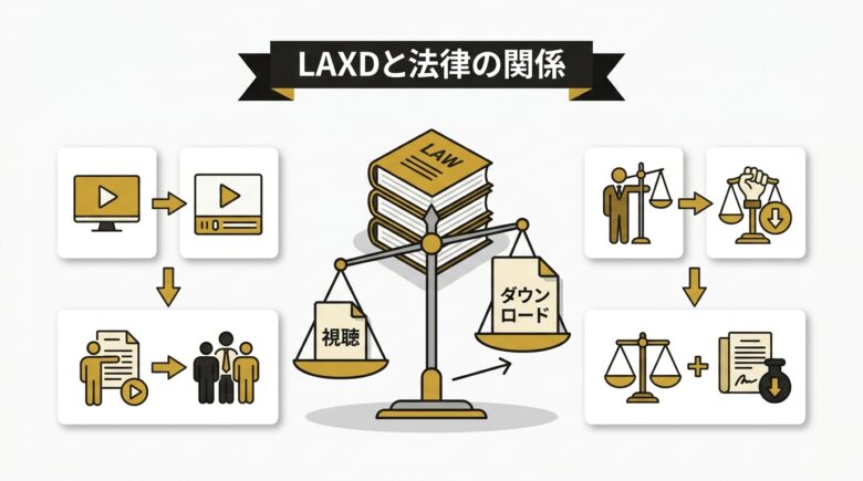LAXDの法的位置づけと著作権法・児童ポルノ法