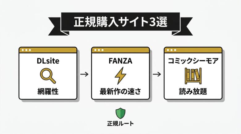 人気エロ漫画家の作品を安全に読めるおすすめサイト