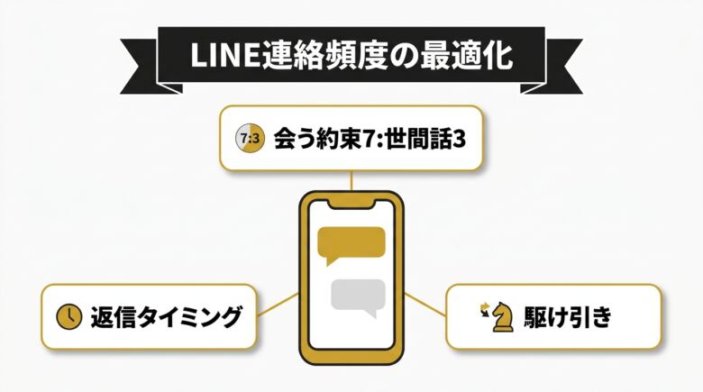 セフレのLINE連絡頻度を最適化する方法