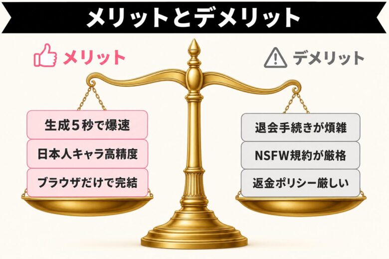 ソウルゲン(SoulGen)のメリットとデメリット