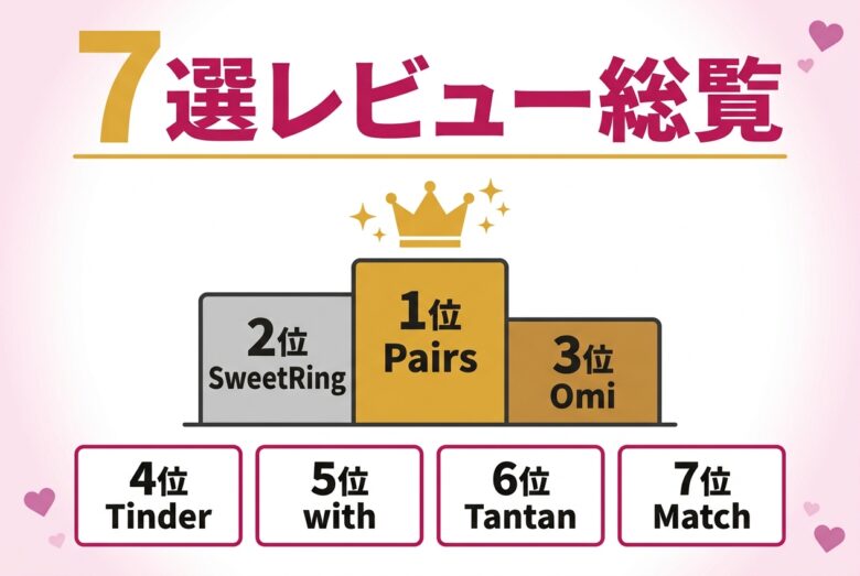台湾出会いアプリ7選レビューランキング
