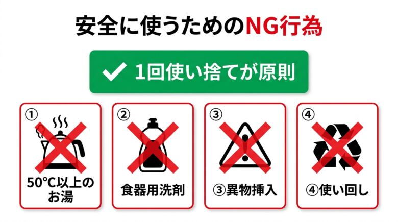ビニール袋オナホで失敗しないための衛生・安全対策
