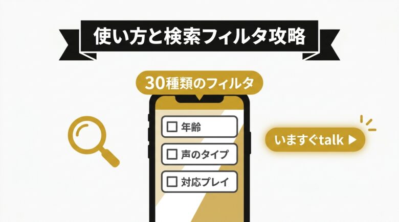 Voifullの使い方といますぐtalk攻略