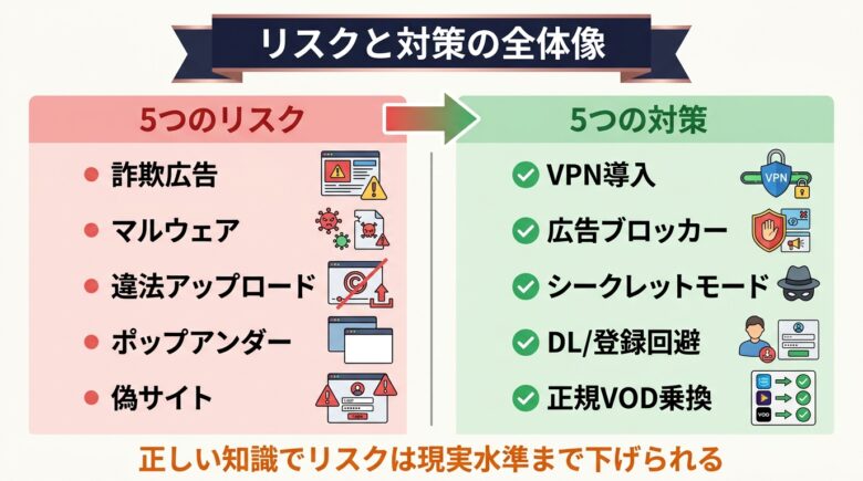 xvideoのリスクと対策の全体像