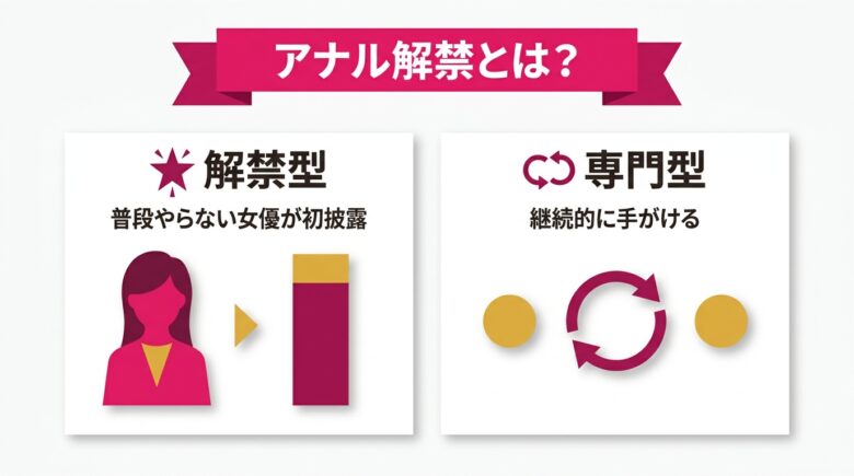 アナル解禁とは|AV女優にとっての解禁の意味