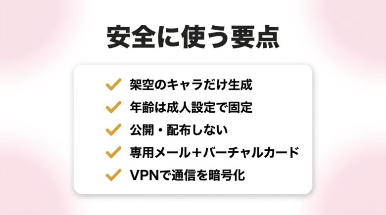 まとめ CreatePornを安全に使うための要点