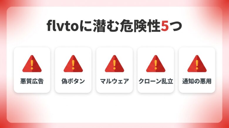flvtoに潜む5つの危険性
