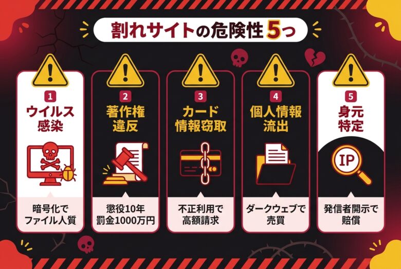 グロいエロゲの割れサイトに潜む5つの危険性
