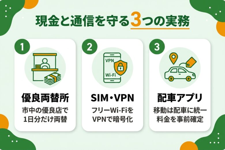 パタヤ夜遊び安全実務 両替VPN配車