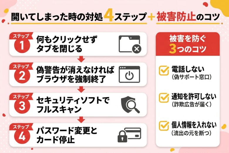SexTBを開いてしまった時の対処4ステップ